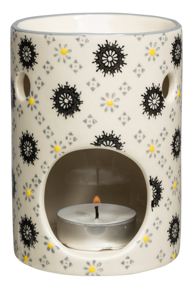 ETHNO essence diffuser in hand-painted glazed ceramic