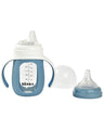 Biberon da Apprendimento 2in1 in Vetro e Silicone 210 ml