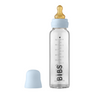 Biberon BIBS in vetro 225 ml con Tettarella in Gomma Naturale