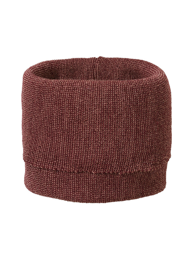 Disana children's neck warmer in organic merino wool