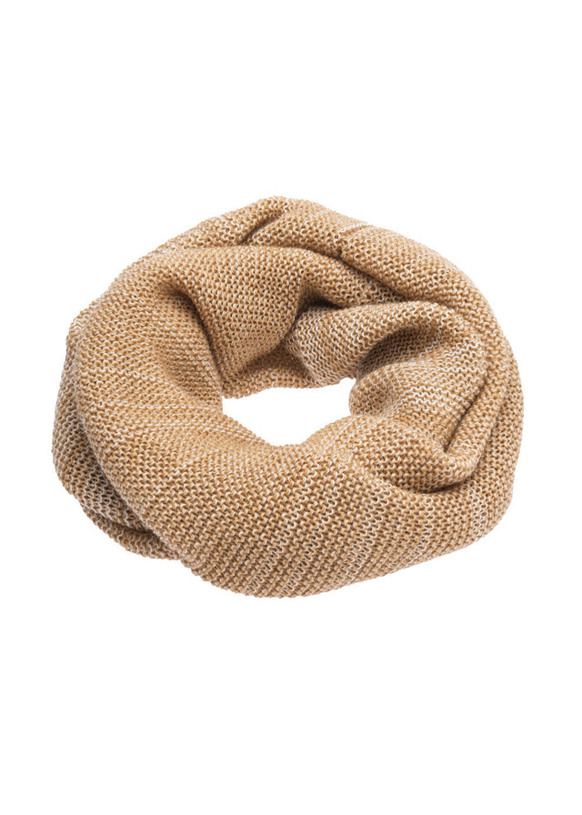 Disana women's ring scarf in organic merino wool