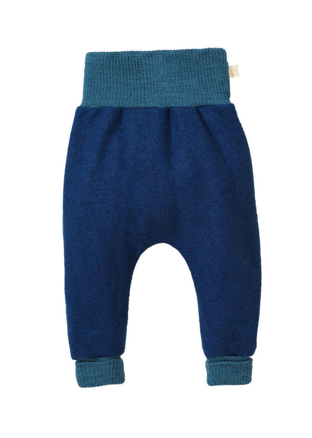 Pantaloni Bloomers per bambini in pura lana cotta biologica