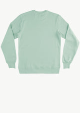 LIGHT MINT unisex crewneck sweatshirt in pure organic cotton