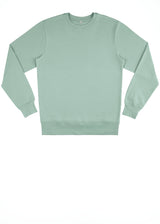 SLATE GREEN unisex crewneck sweatshirt in pure organic cotton