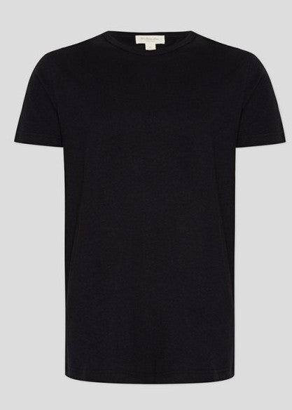 T-shirt Basic in Canapa e Cotone Bio NERO da uomo