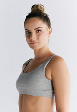 Organic cotton padded bra top