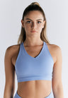 Sport top padded in organic cotton