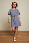 Pure organic cotton striped Lizzy dress