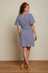 Pure organic cotton striped Lizzy dress