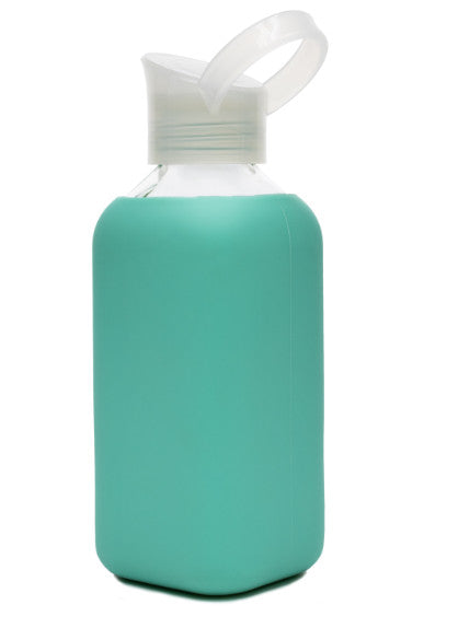 Glass bottle with silicone coating 500ml