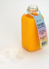 Glass bottle with silicone coating 500ml