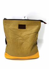 Alice Soruka backpack in Fairtrade recycled leather