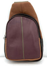 Greg one-shoulder backpack in Fairtrade recycled leather