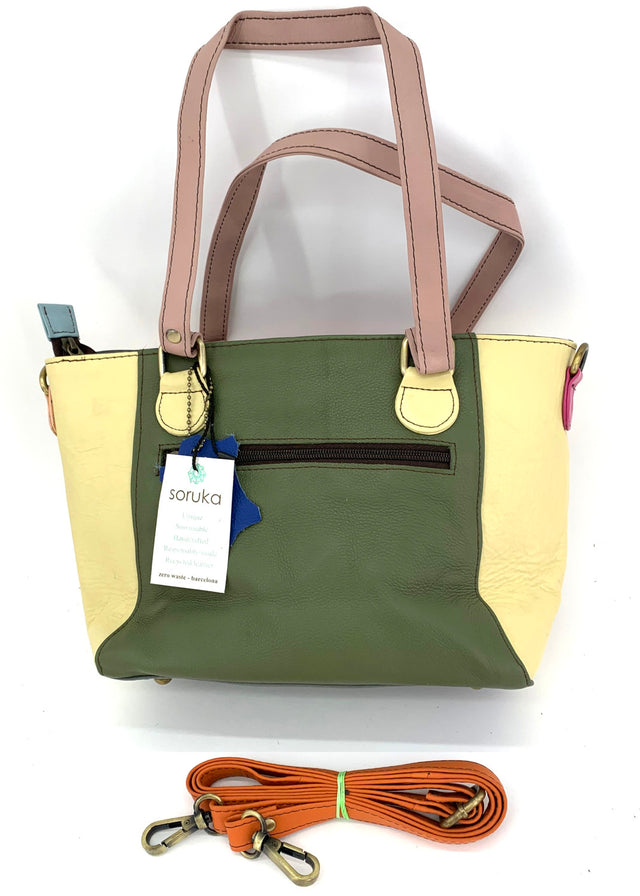 Ruby Bauletto bag in Fairtrade recycled leather