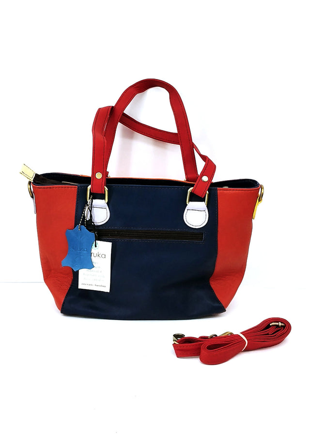 Ruby Bauletto bag in Fairtrade recycled leather