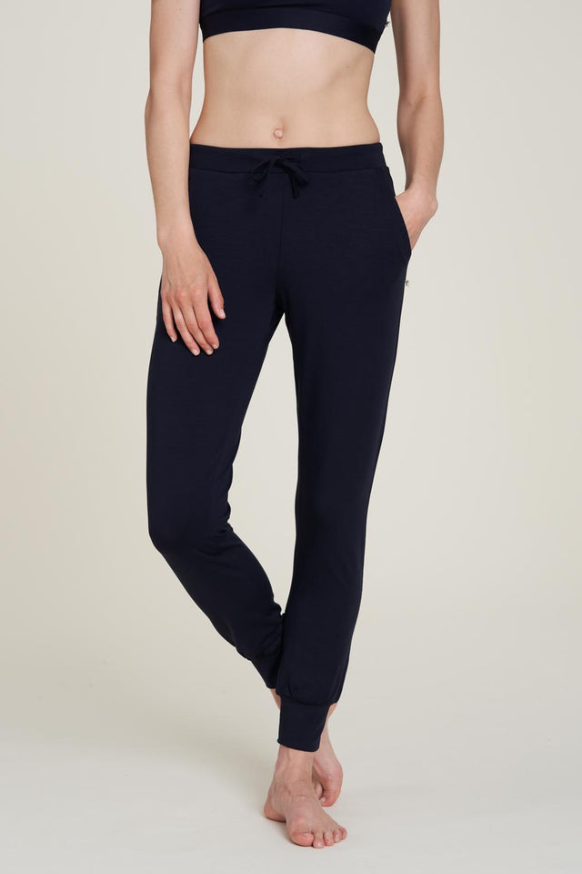 Pantaloni Jogger Night da donna in Tencel