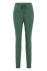 Jogger Green women's Tencel trousers