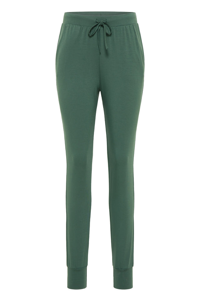 Pantaloni Jogger Green da donna in Tencel