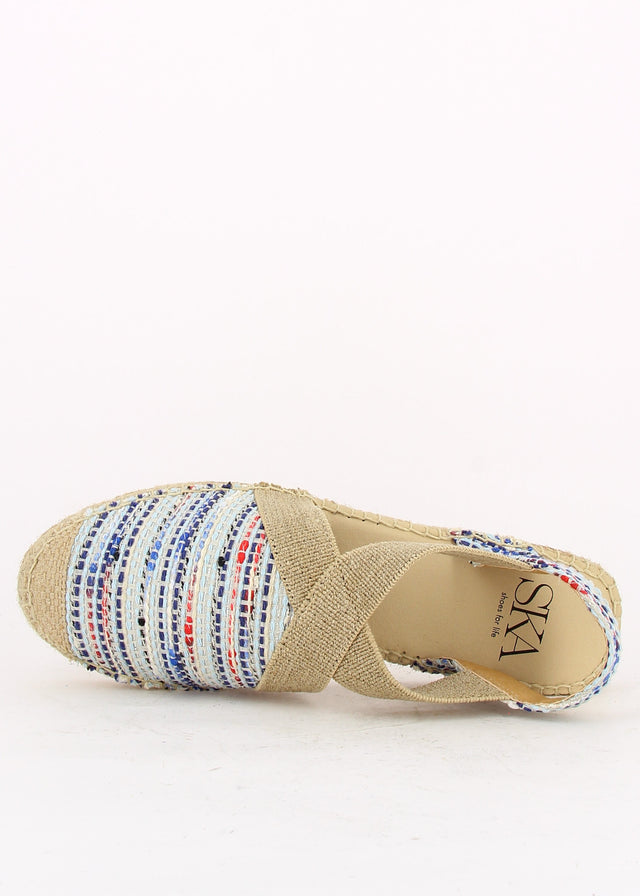 Dennis Acquario women's espadrilles in recycled natural jute