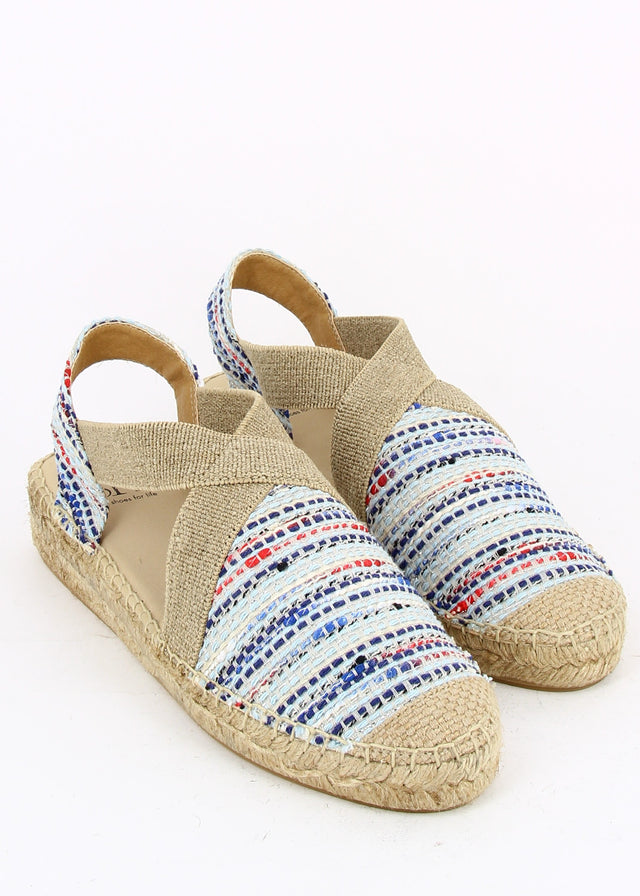 Espadrillas Dennis Acquario da donna in yuta naturale riciclata