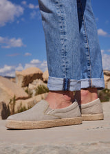 Unisex Slip On Tony shoes in Vegan hemp