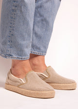 Unisex Slip On Tony shoes in Vegan hemp