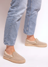 Unisex Slip On Tony shoes in Vegan hemp