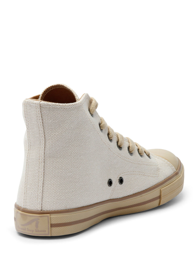 Trainer High BILLY Offwhite unisex Vegan hemp shoes