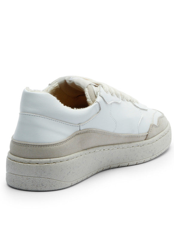 Level Offwhite Sneaker Shoes for women in MELA Vegan leather