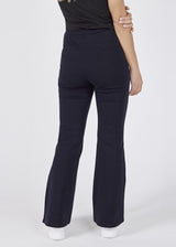 Pantaloni Flare da donna in cotone biologico organico