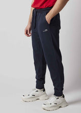 Pantaloni Jogger OWN Blu da uomo in cotone biologico