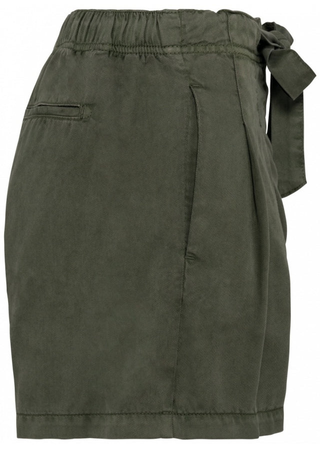 Pantaloncini Diana da donna in Lyocell TENCEL™ - Khaki