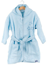 Baby Little Stars bathrobe in organic cotton