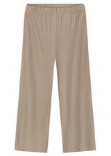 Wide women's trousers in Bamboo