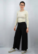 Wide women's trousers in Bamboo