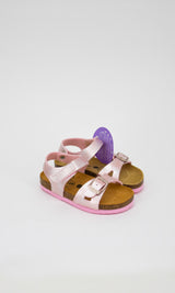 Select Lumier ergonomic sandals for girls in cork and natural leather