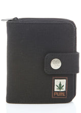 Hemp zip wallet