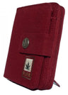 Hemp zip wallet