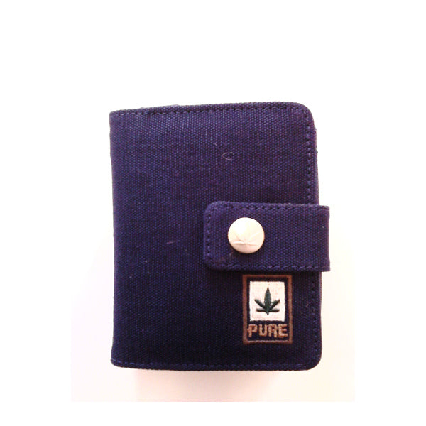 Hemp zip wallet