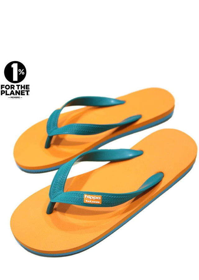 Tonga flip-flops for women in Fairrubber natural rubber