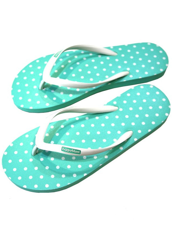 Jeju women's flip-flops in Fairrubber natural rubber