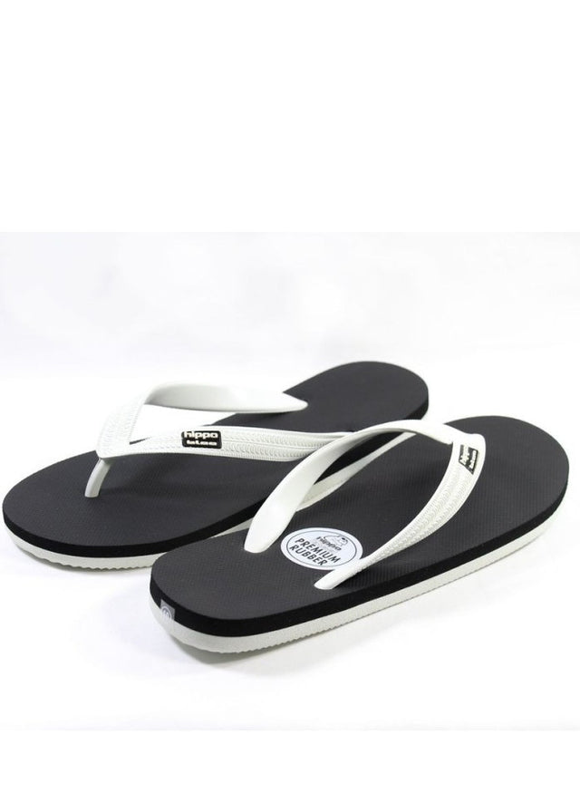 Agadez men's flip-flops in Fairrubber natural rubber