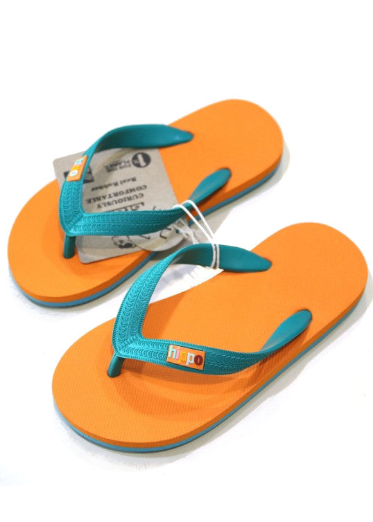 Sidney flip-flops for children in Fairrubber natural rubber