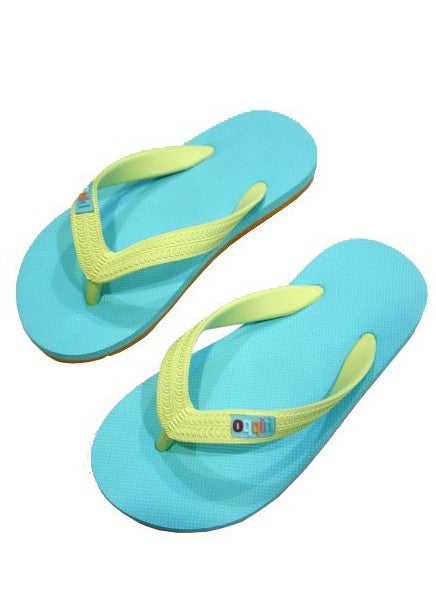 Kumasi flip-flops for children in Fairrubber natural rubber