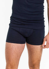 Boxers Blu 2 pz da uomo in puro cotone biologico