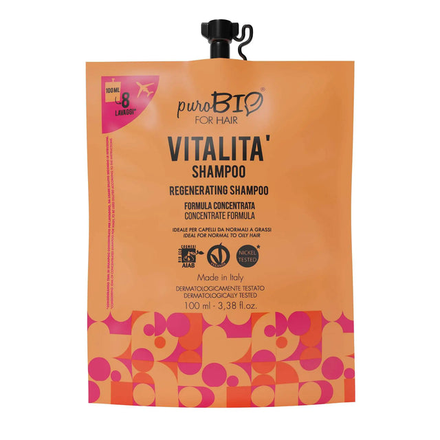 Shampoo Vitalità PuroBIO in bustina 100ml