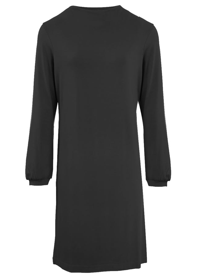 Jaso Black dress for women in Bamboo