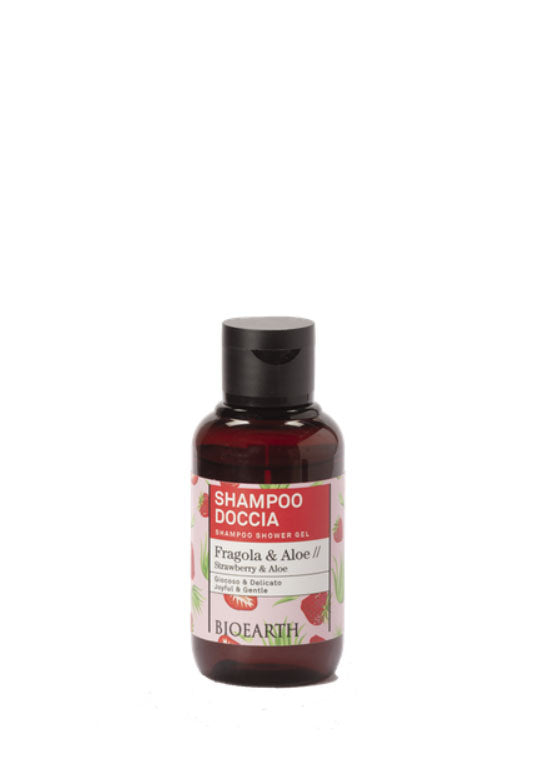 Shampoo doccia Travel Size fragola & aloe