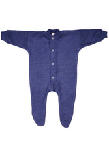 Organic wool terry baby onesie