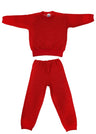 Organic wool terry pajamas for children